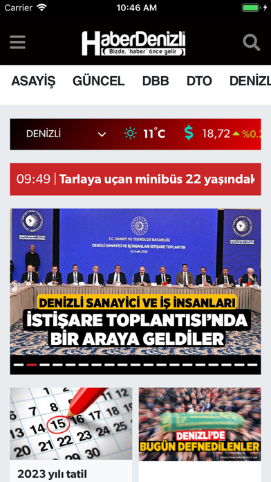 Haber Denizli Screenshot