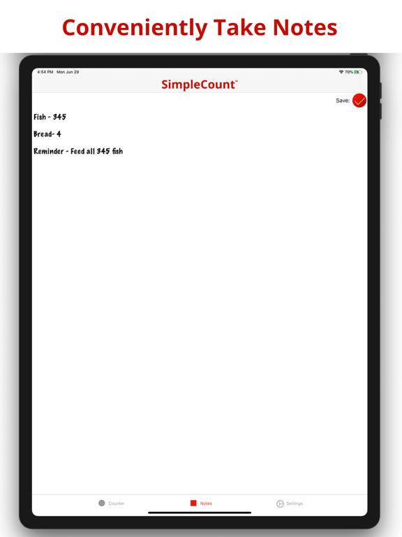 SimpleCount Appのおすすめ画像2