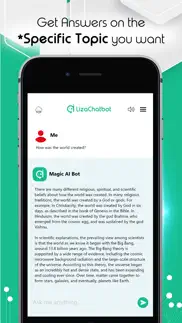 liza chatbot ai : ai chatbot iphone screenshot 3