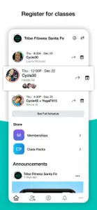 Tribe Fitness Santa Fe screenshot #2 for iPhone