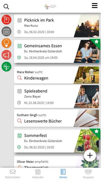 Ev. Kirchenkreis Gütersloh Screenshot