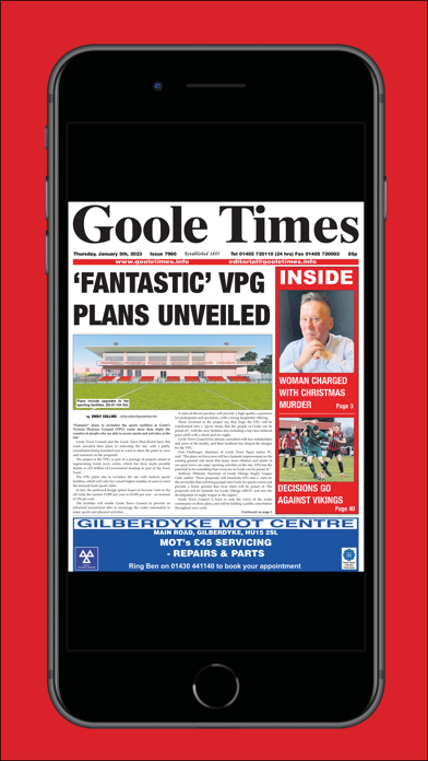 Goole Times Screenshot