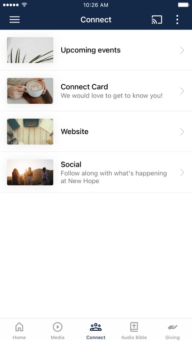 New Hope Christian Church (IN) Screenshot