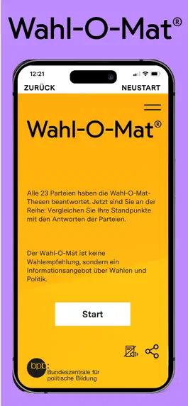 Game screenshot Wahl-O-Mat apk