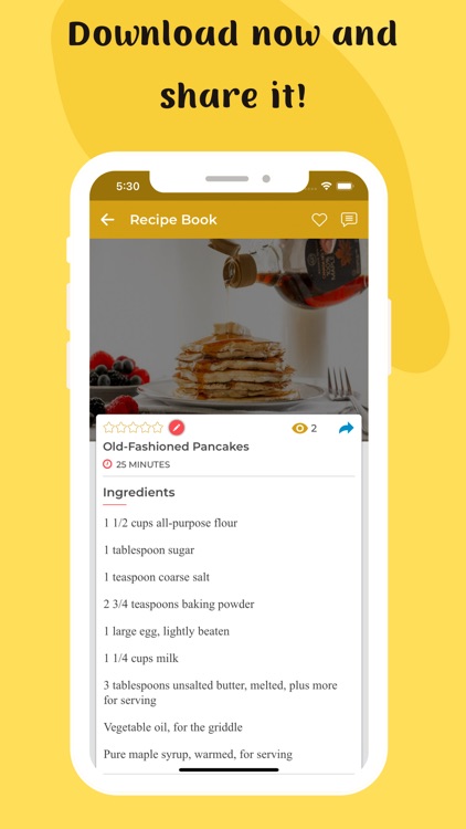 Pancake Recipe screenshot-3