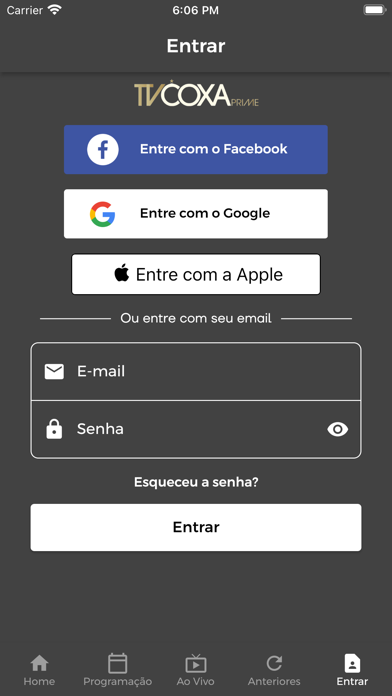 TV Coxa Prime Screenshot