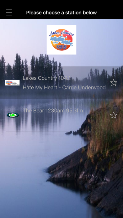 Lakes Country 104.1 Screenshot
