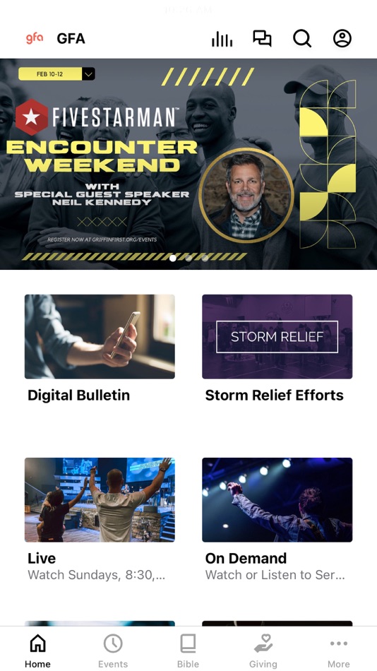 #1. Griffin First (iOS) Podle: FIRST ASSEMBLY OF GOD OF GRIFFIN, GA., INC.