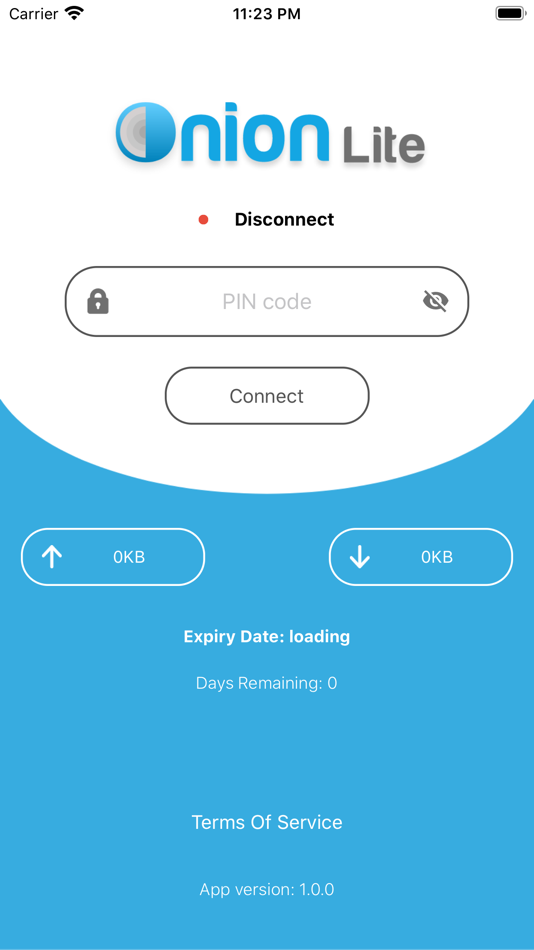 #1. Onion Lite VPN (iOS) 由: DigitalD.Tech