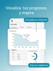 nutri4train ipad capturas de pantalla 3