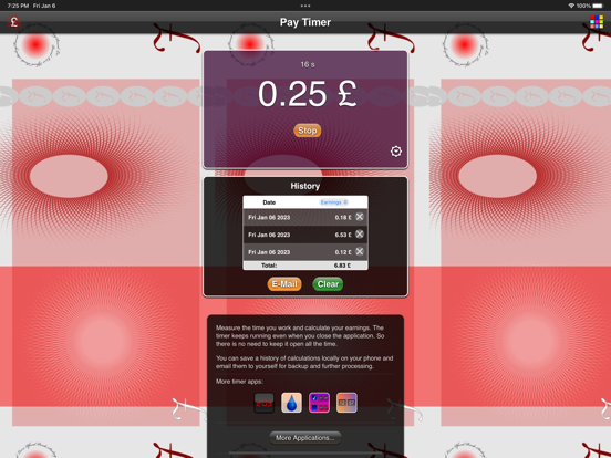 Screenshot #6 pour Pay Timer