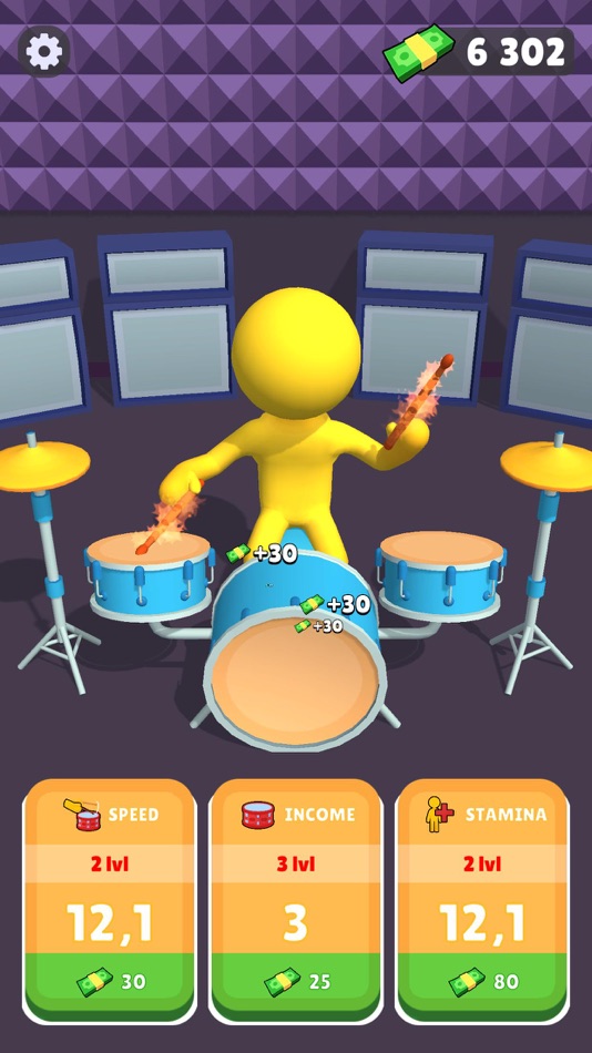 #7. Idle Drummers (iOS) 由: Dmytro Demchuk