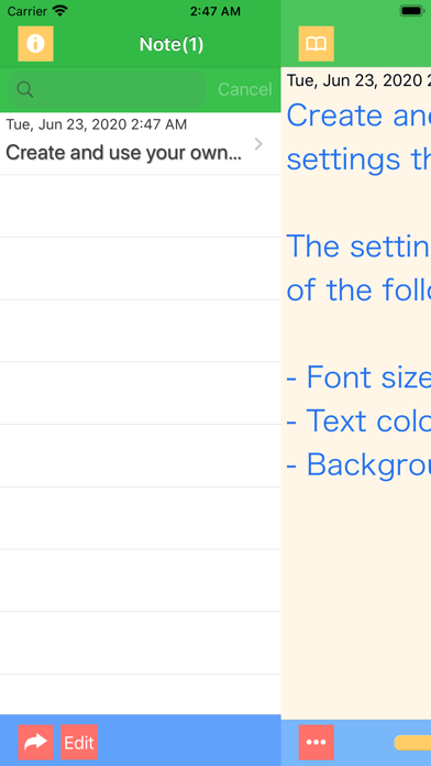 Screenshot #3 pour LegibleNote