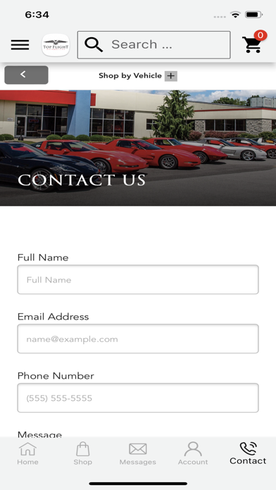 Top Flight Automotive Screenshot