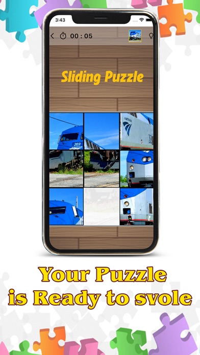 Sliding Puzzle Tiles Game Screenshot