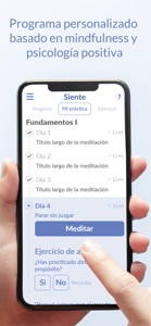 Siente - Mindfulness screenshot #3 for iPhone