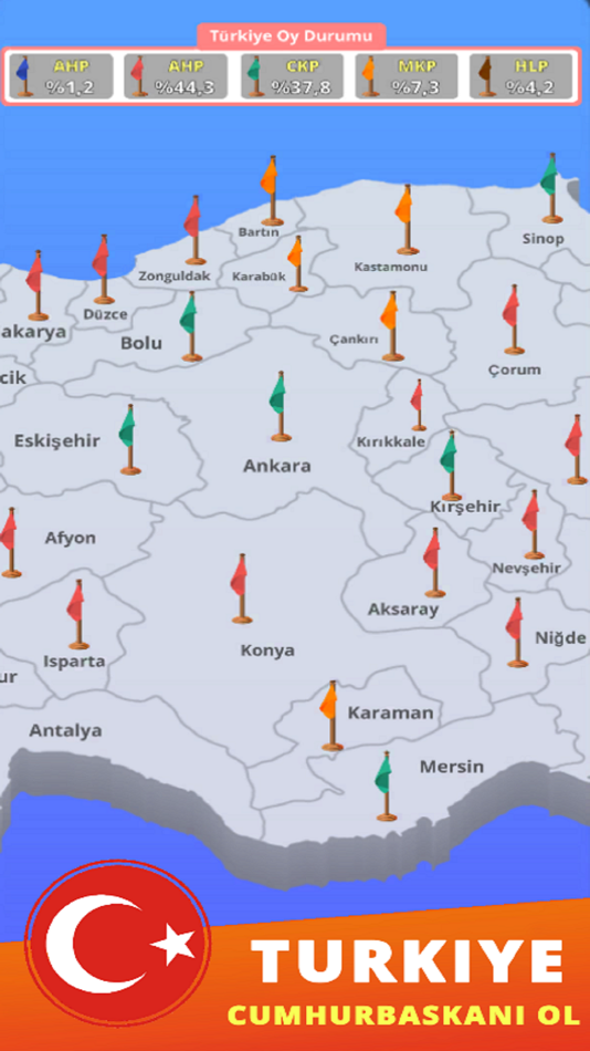 #3. Seçim 2023 - Başkan Oyunu (iOS) 由: ENES YAPICI