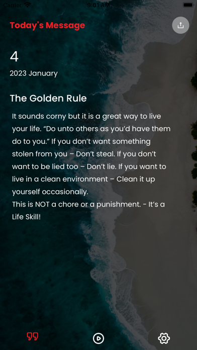 Life Skills App Screenshot