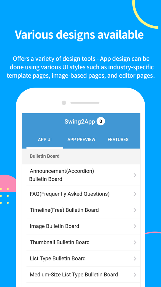 #3. SWING2APP - App Builder (iOS) 게시자: Swing2App Co. Ltd.