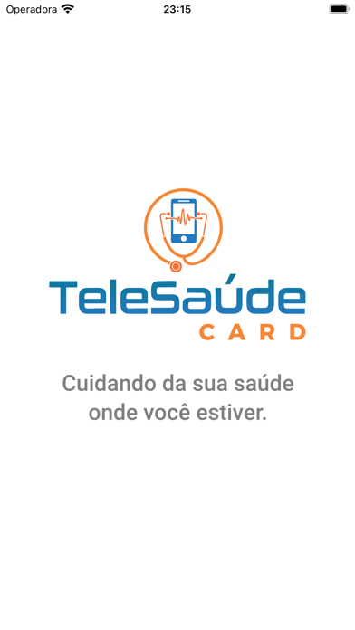 Telesaude Card Screenshot