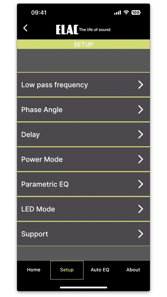 #6. ELAC SUB Control 3.0 (iOS) 由: ELAC Americas Inc.