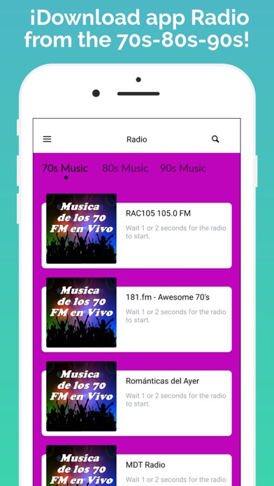 80’s music Live Screenshot 1 - AppWisp.com 80’s music Live Screenshot 1 - AppWisp.com