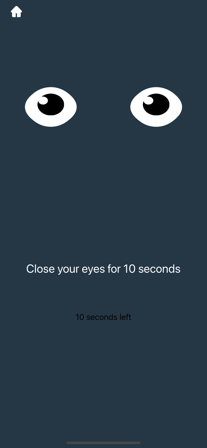 iBright-eye assistant to relax