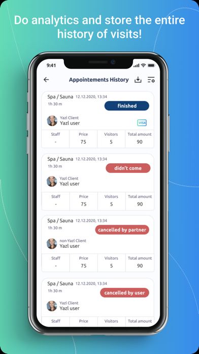 Yazl Partner Screenshot