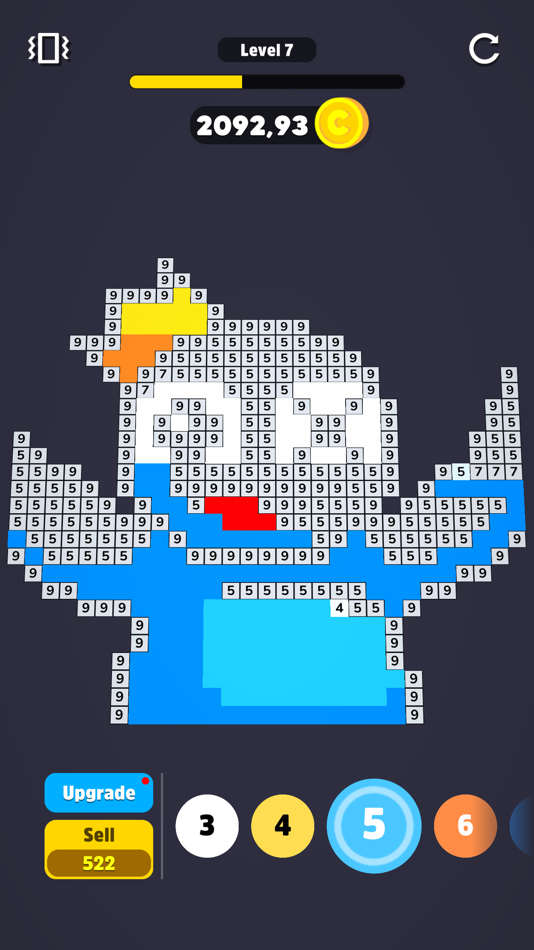 #6. Pixel Painting 3D (iOS) Podle: omer cetin