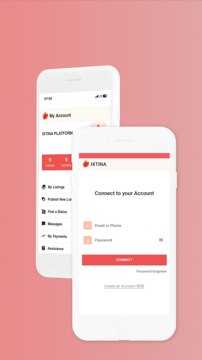 ixtina Buy, Sell  Connect.