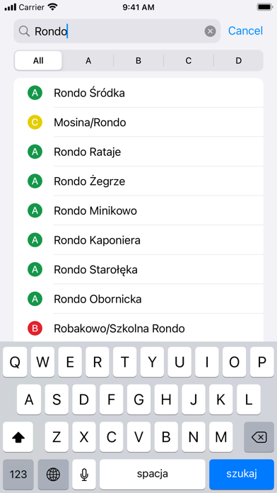 Departures Poznań Screenshot