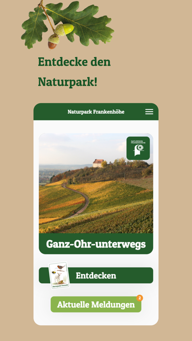 Naturpark Frankenhöhe Screenshot