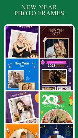 Game screenshot New Year Frames Photo Editor apk