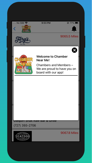 Chamber Near Me Screenshot
