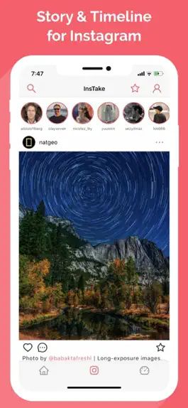 Game screenshot InsTake - for Instagram apk