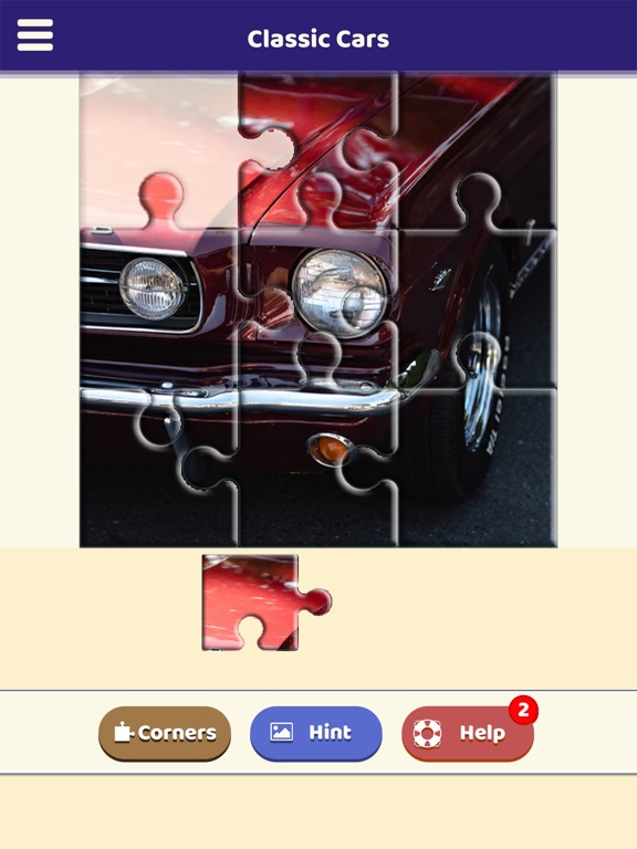 Screenshot #4 pour Classic Cars Puzzle