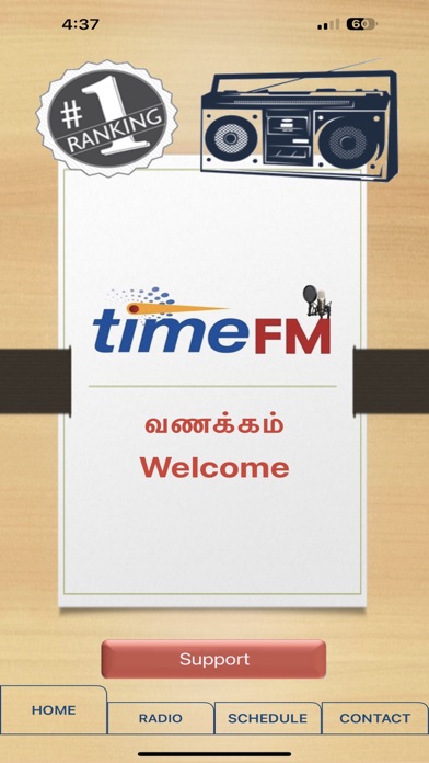 Screenshot #1 pour Time FM Tamil Radio