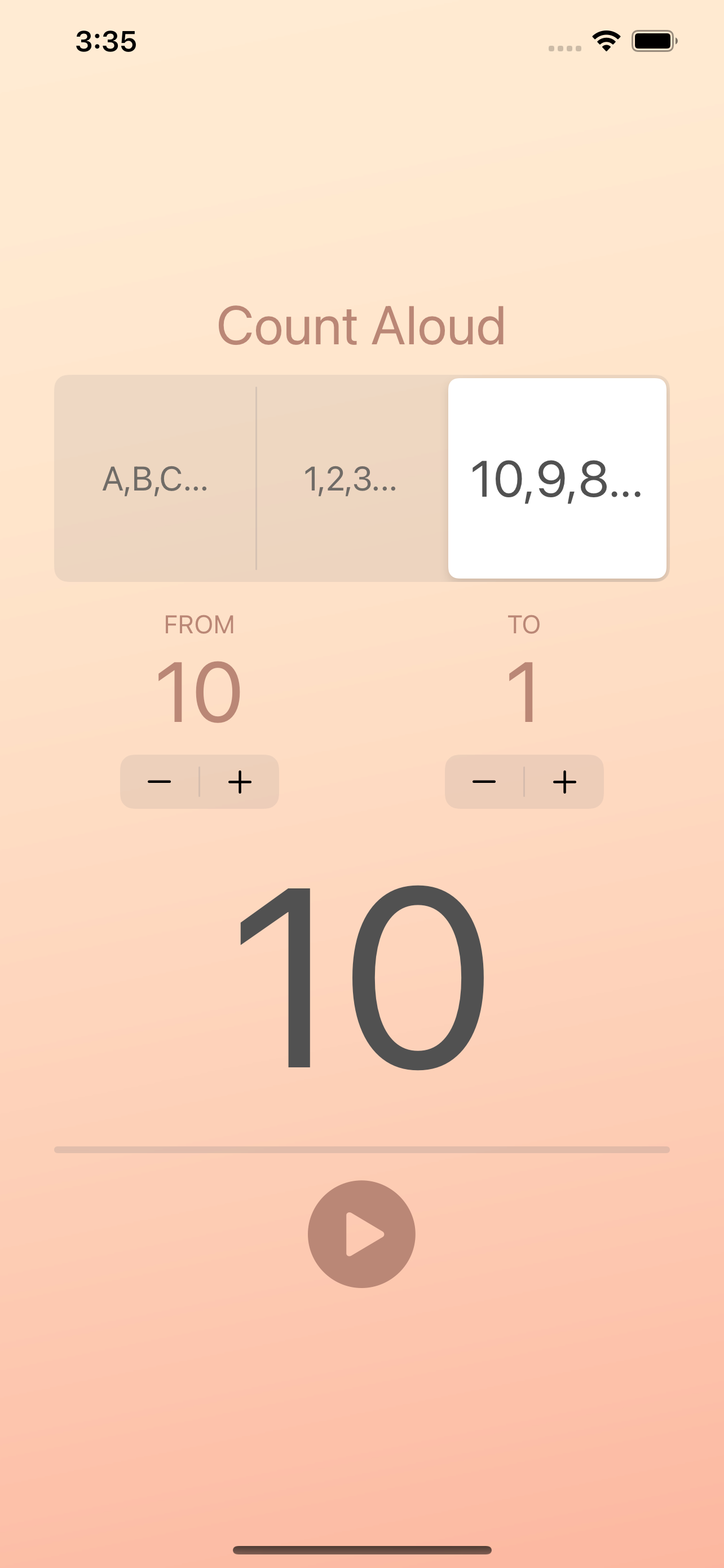 Count Aloud