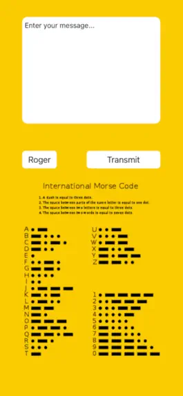Game screenshot Morse Code Flash Transmitter mod apk