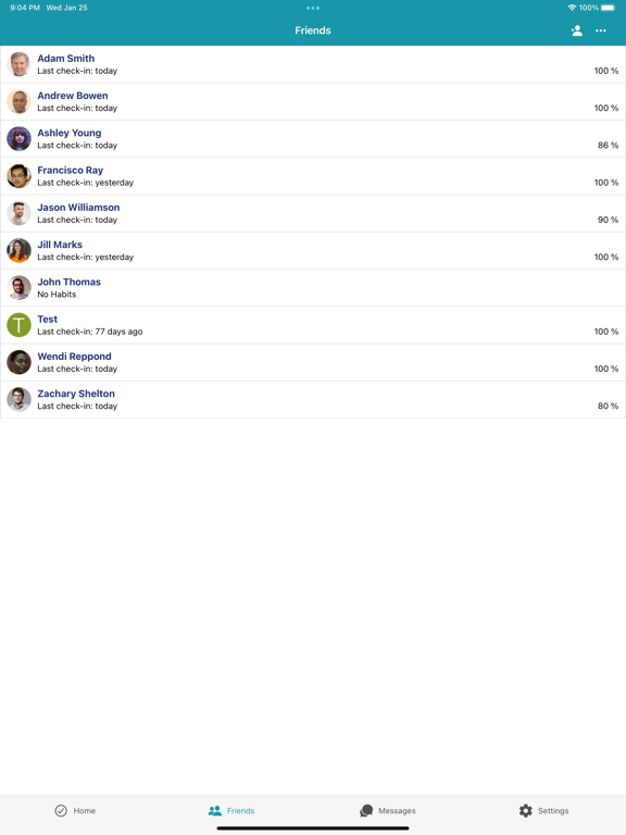 Screenshot #6 pour HabitShare - Habit Tracker