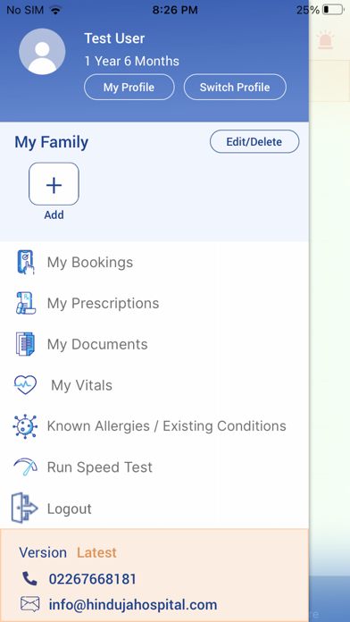 Hinduja Hospital Teleconsult Screenshot