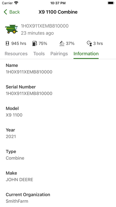 Equipment Mobile Screenshot