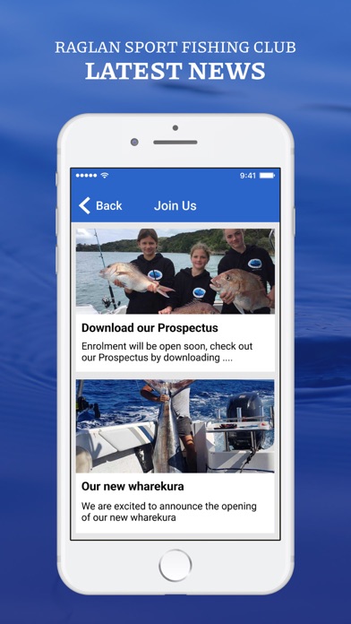 Raglan Sport Fishing Club Screenshot
