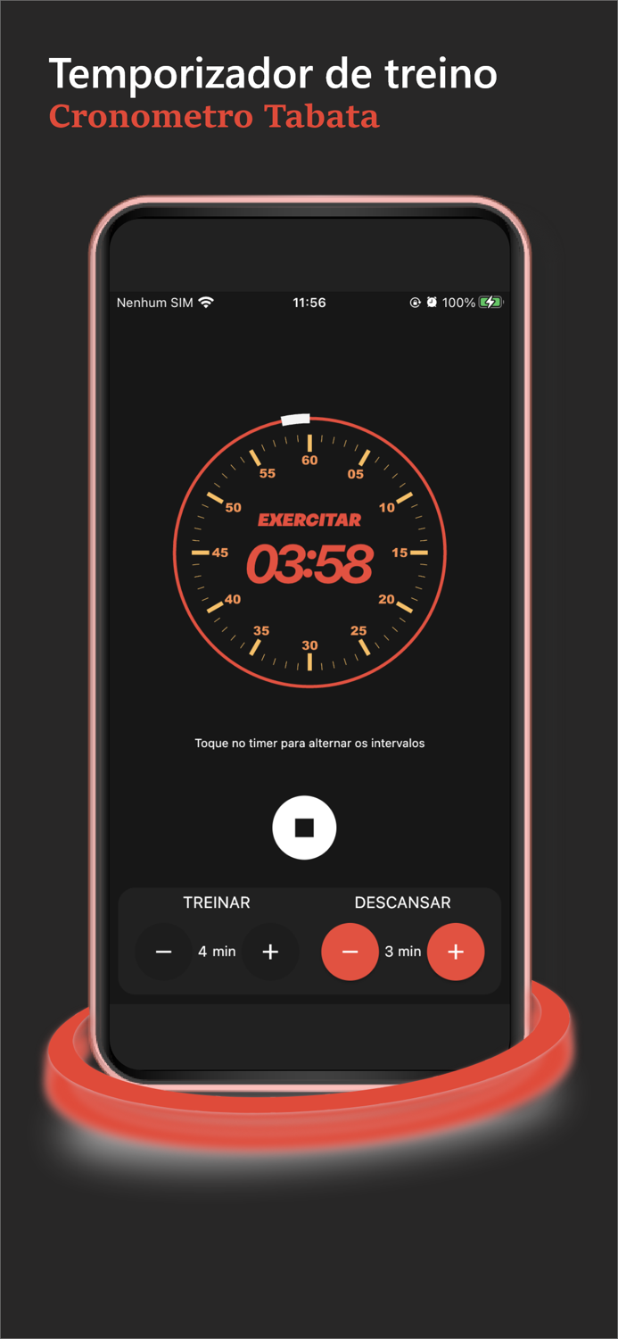 Cronômetro de Treino Tabata
