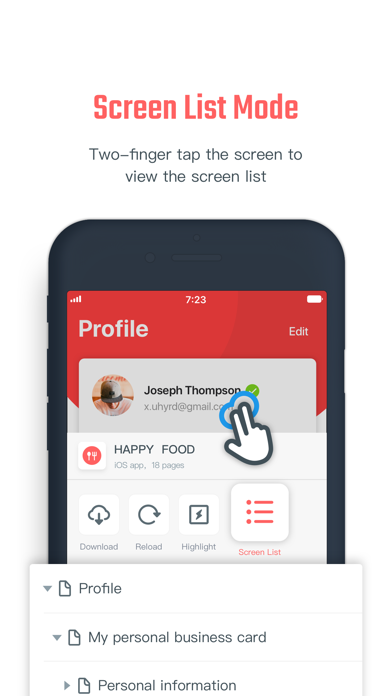 App screenshot