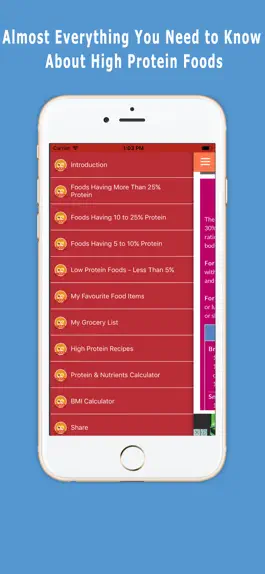 Game screenshot High Protein Diet Foods Guide mod apk