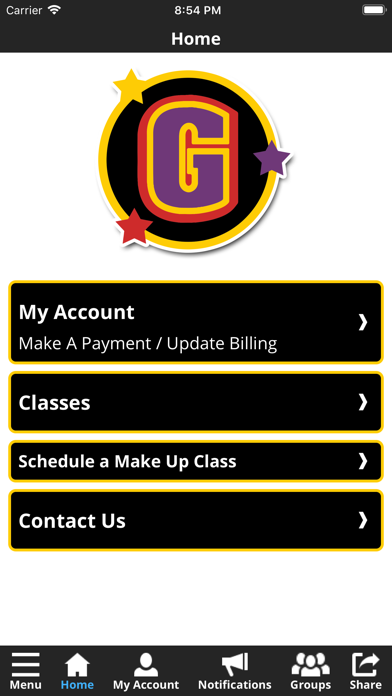 Gymsport Athletic Center Screenshot