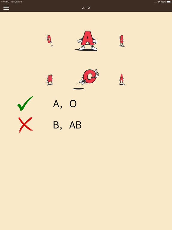 Screenshot #4 pour Blood Type Baby-BloodTypeWheel