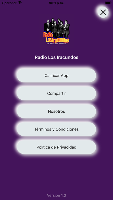 Radio Los Iracundos Screenshot