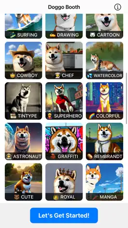 Game screenshot Doggo Booth - AI Dog Avatars apk